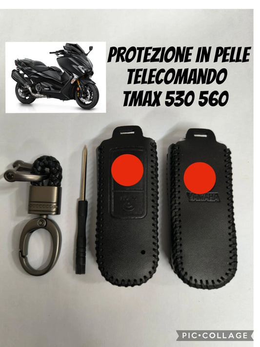 COVER PROTEZIONE PELLE TELECOMANDO KEYLESS TMAX T-MAX 530